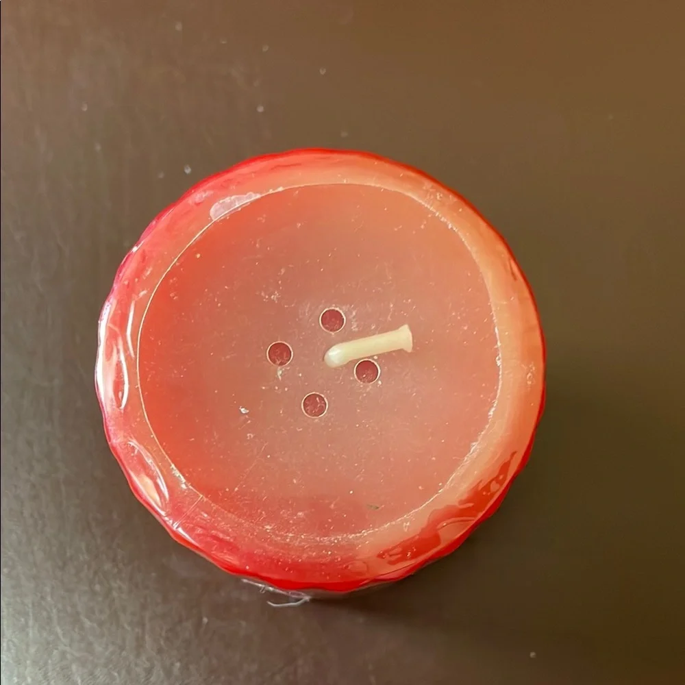 VTG Red Pilar Candle